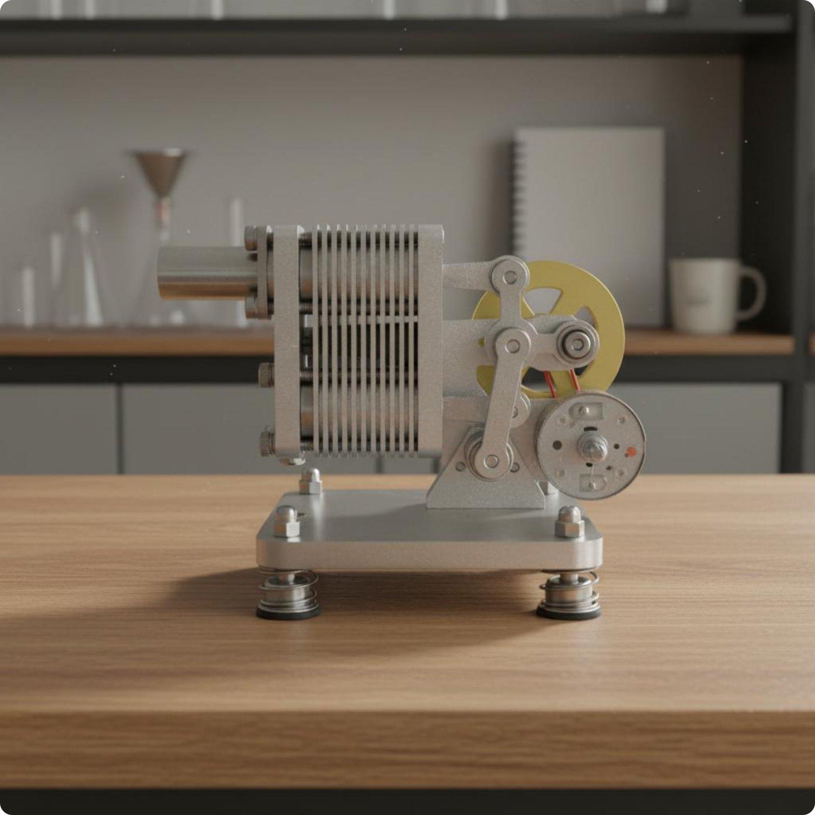 Science Experiment - Thermal Engine Model Science Gift Rocker