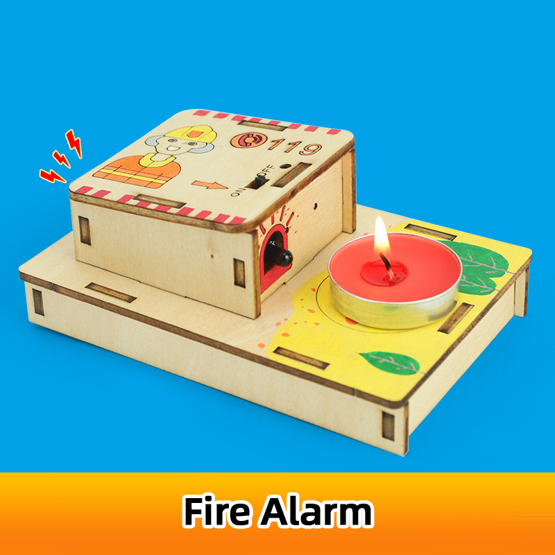Science Project - DIY Fire Alarm Circuit Kit Puzzle