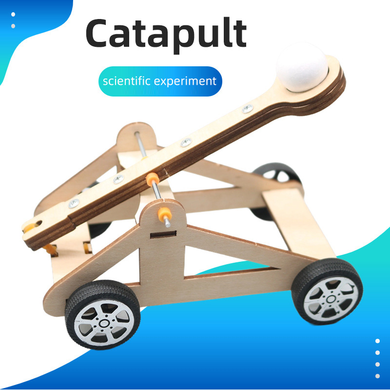 Science Project - DIY Catapult Toy DIY Science Experiment