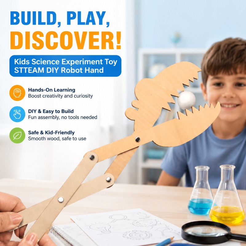 Science Project Robot - STEM Science Experiment DIY Robotic Hand