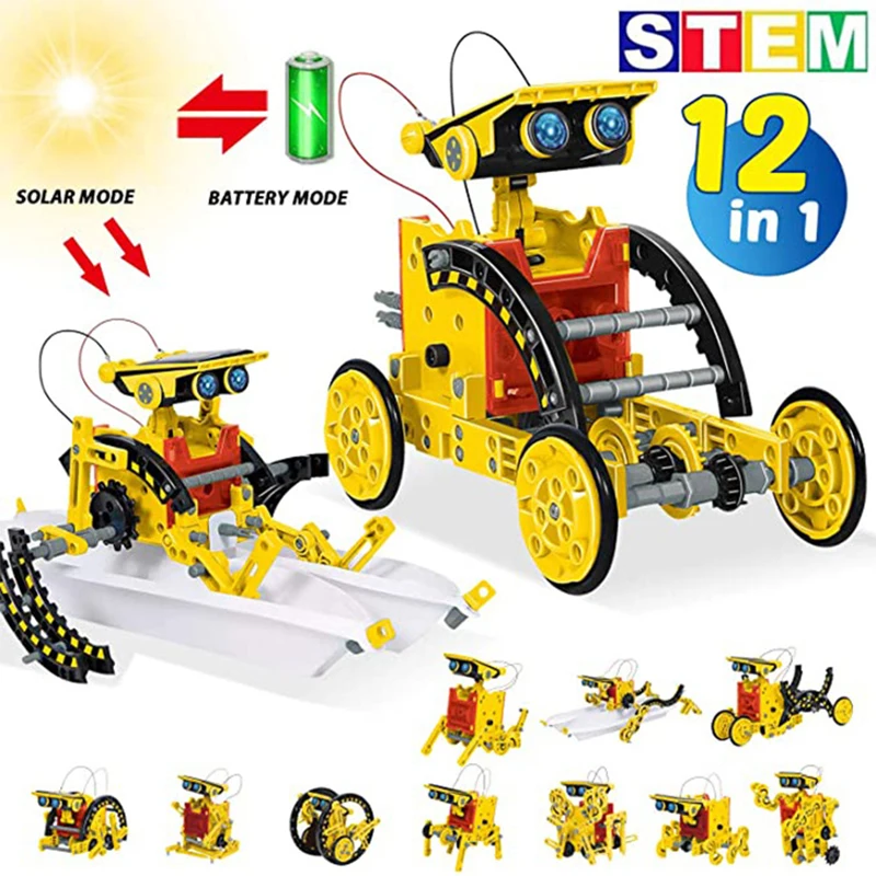 12 in 1 Science Experiment Sol - Science Project Robot review and price