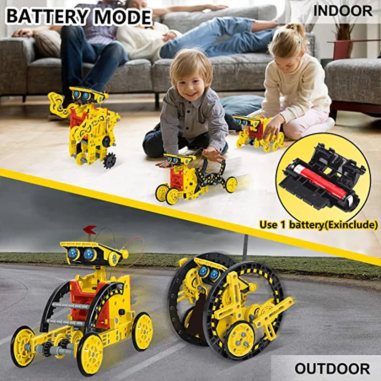 12 in 1 Science Experiment Sol - Science Project Robot review and price