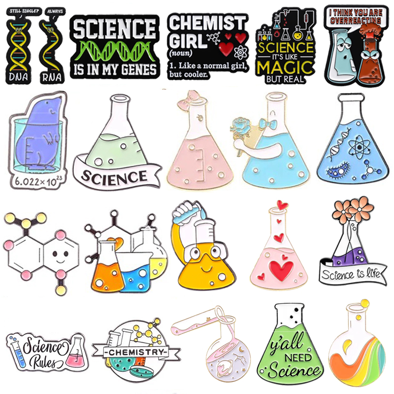 Science Enamel Pin Test Tube D - Science Experiment review and price