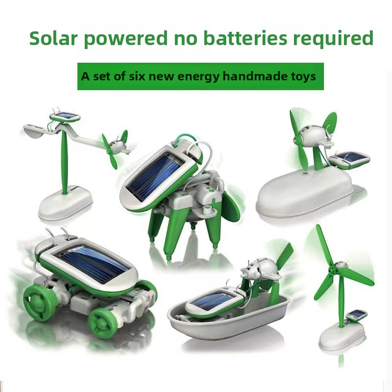 Robot Kits 6 in 1 DIY Solar Ro - Science Project Robot review and price