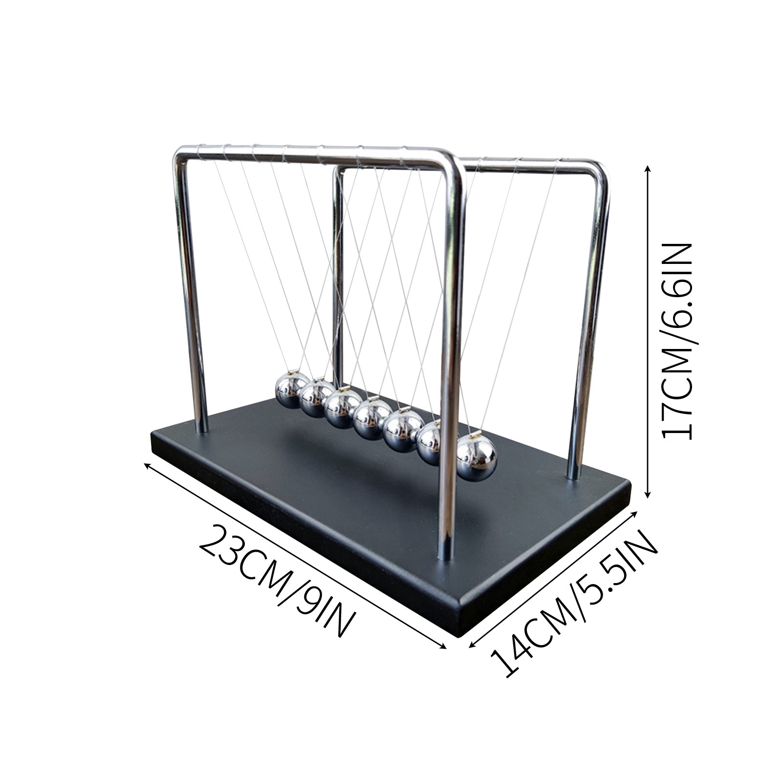 7 Balls Mechanic Curve Newton  - Newton Cradle Large review and price