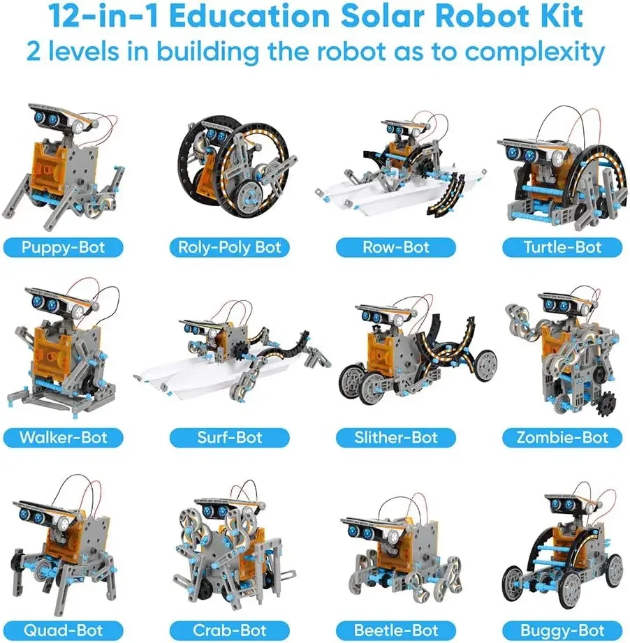 13-in-1 Education Solar Robot  - Science Project Robot review and price