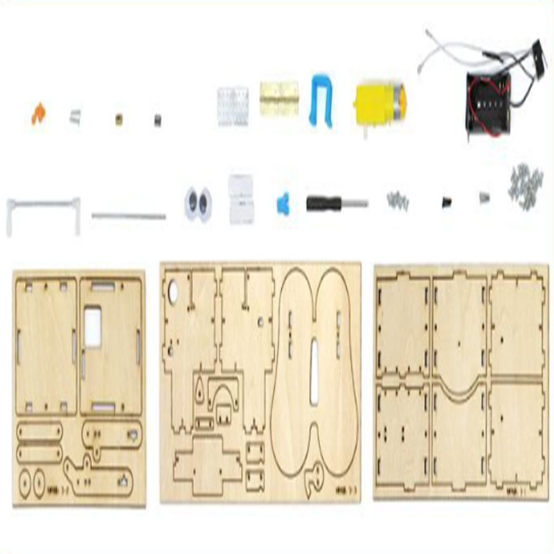 Wooden Assemble DIY Robot Eati - Science Project review and price
