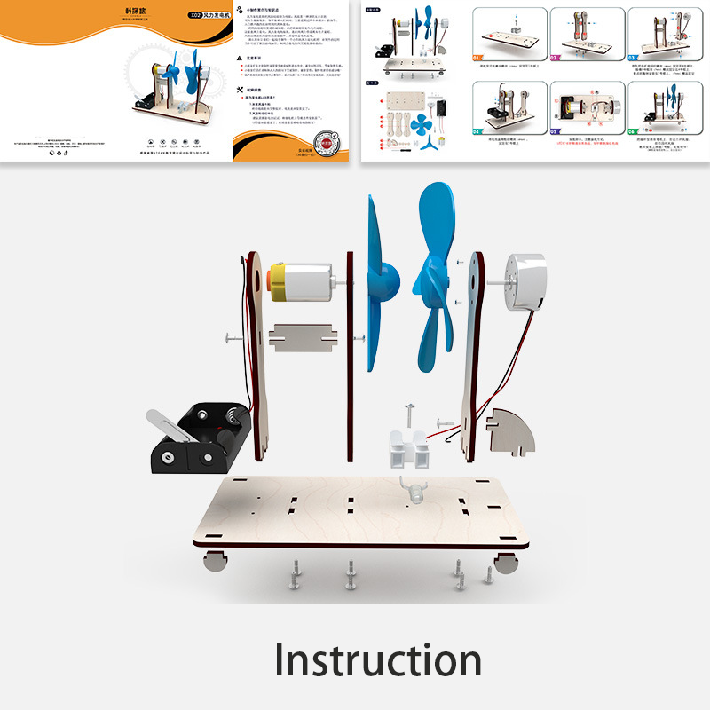 DIY Wind Driven Generator Mode - Science Project Kit review and price