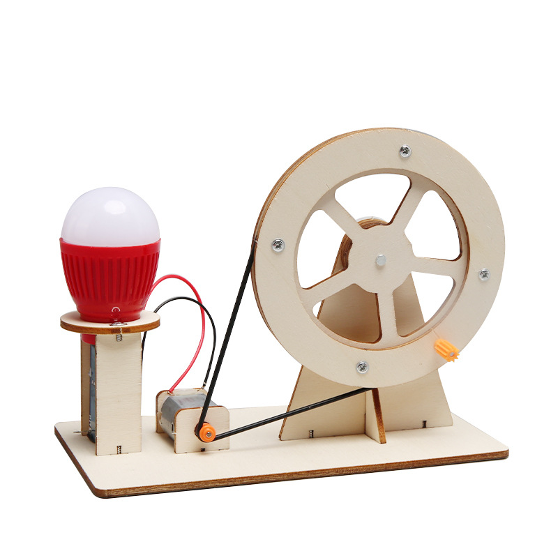 Mini DIY Hand Crank Generator  - Science Project Kit review and price