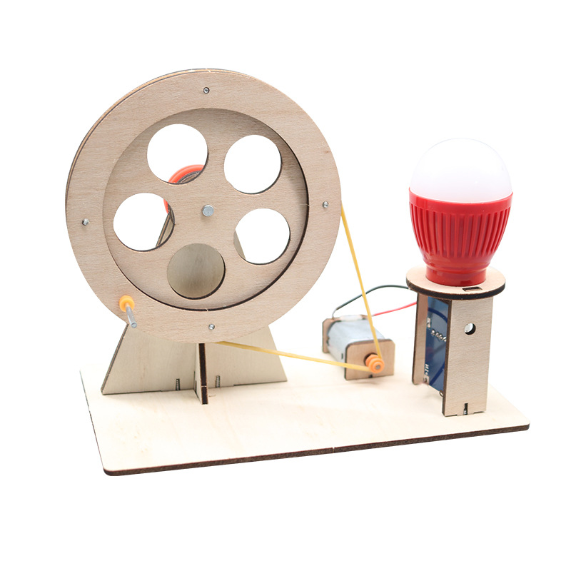 Mini DIY Hand Crank Generator  - Science Project Kit review and price