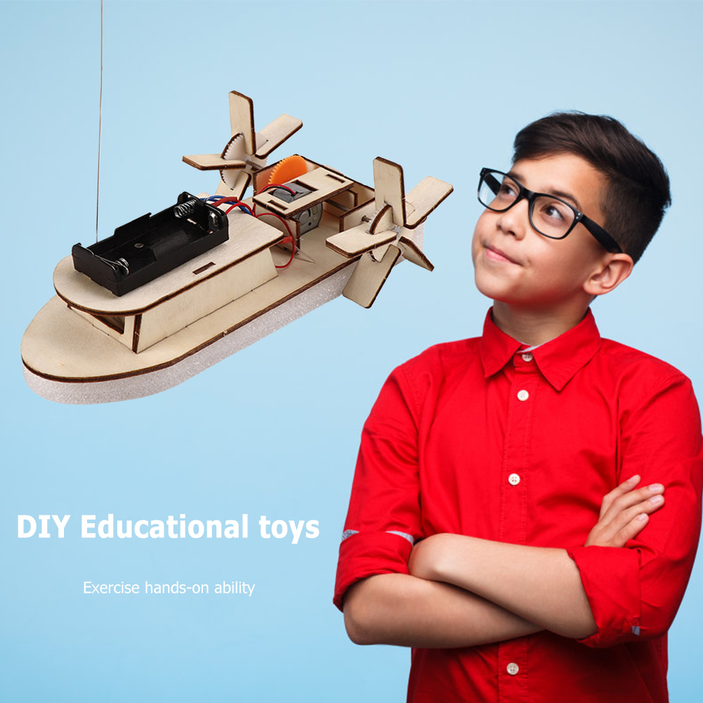 DIY Boat Model Science Toys Ki - Science Project Kit review and price