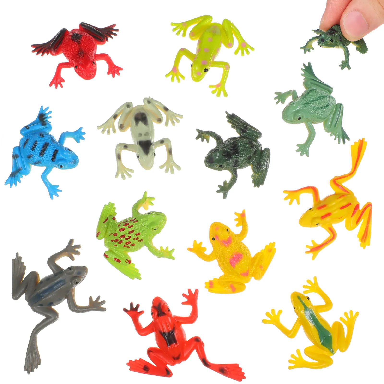 12Pcs Realistic Frogs Statue K - Science And Hobby review and price