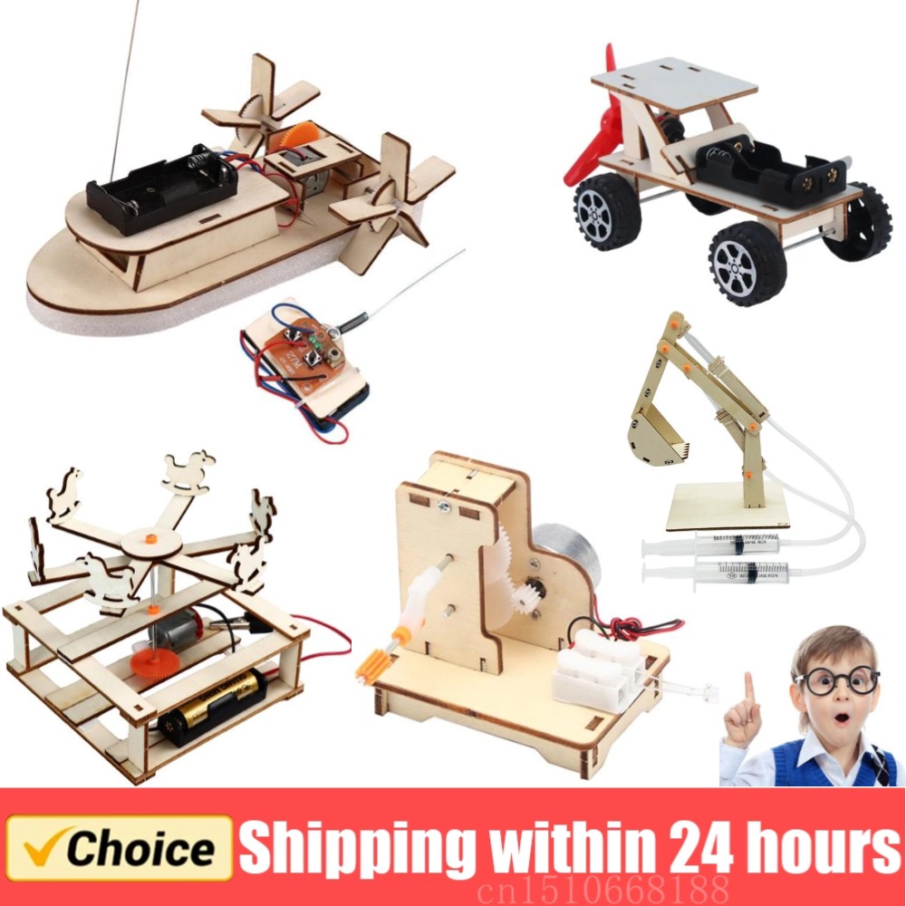 DIY Boat Model Science Toys Ki - Science Project Kit review and price