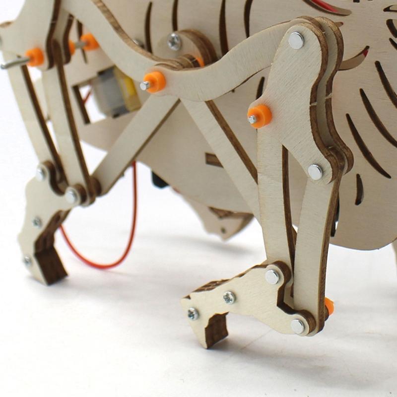 Wooden Mechanical Robot Cattle - Science Project Robot review and price