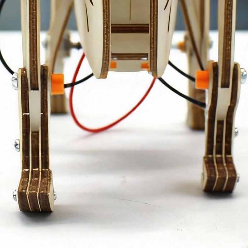 Wooden Mechanical Robot Cattle - Science Project Robot review and price