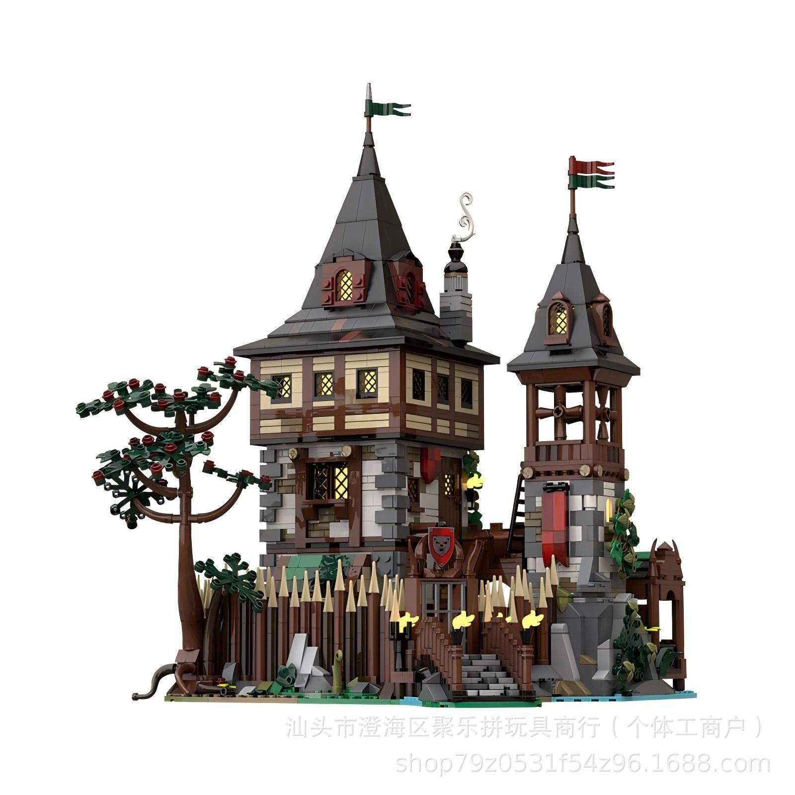 MOC Bear King Castle Mosaic Bu - Science And Hobby review and price