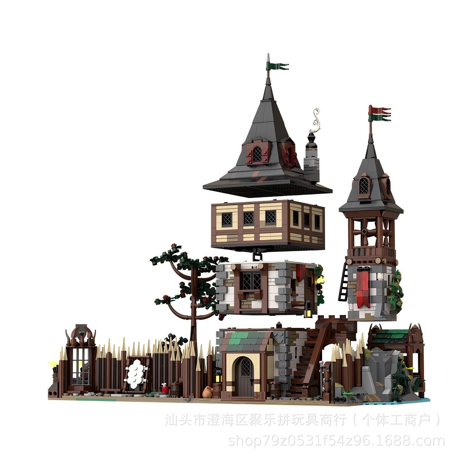 MOC Bear King Castle Mosaic Bu - Science And Hobby review and price