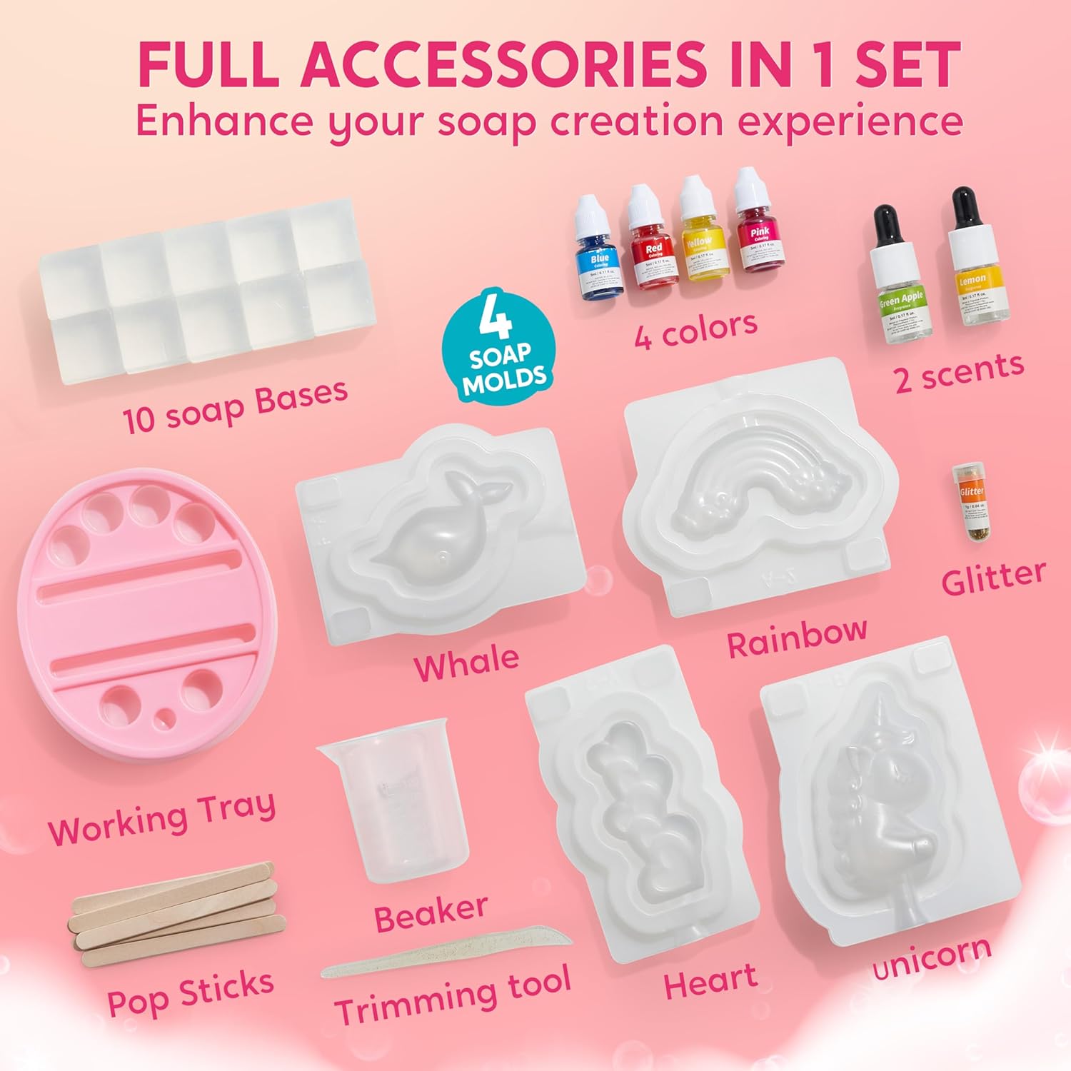 JOYFY Unicorn Soap Making Kit  - Science Project Diy review and price