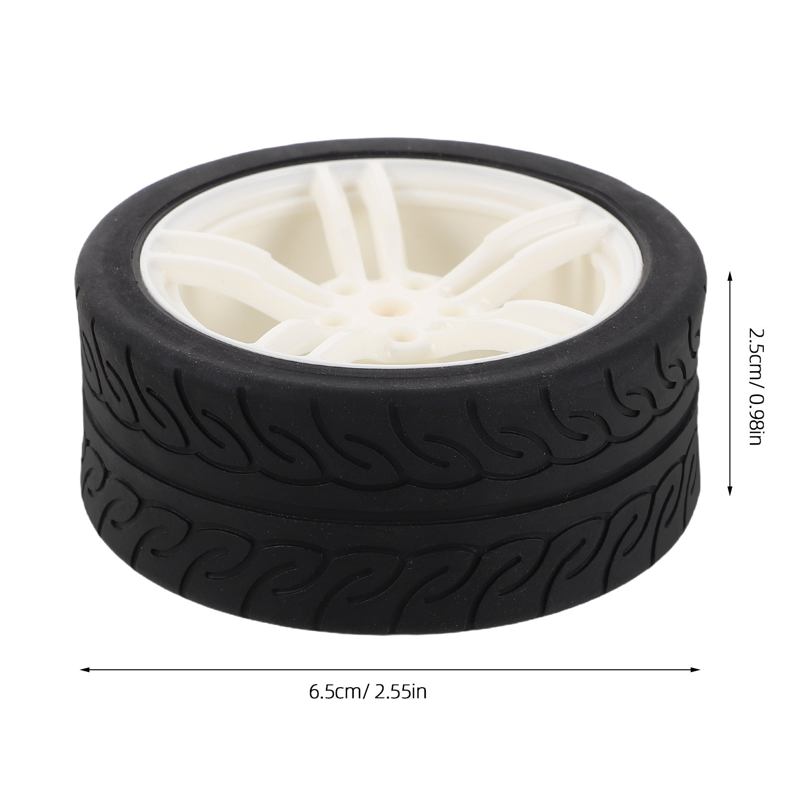 4Pcs Rubber Car Wheels Small C - Science Project Robot review and price