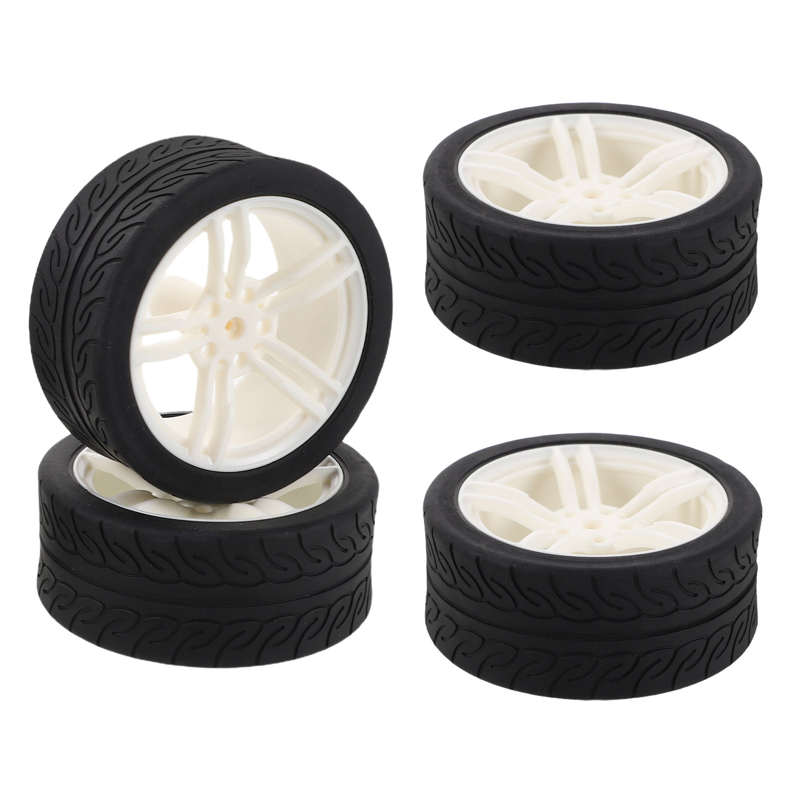 4Pcs Rubber Car Wheels Small C - Science Project Robot review and price