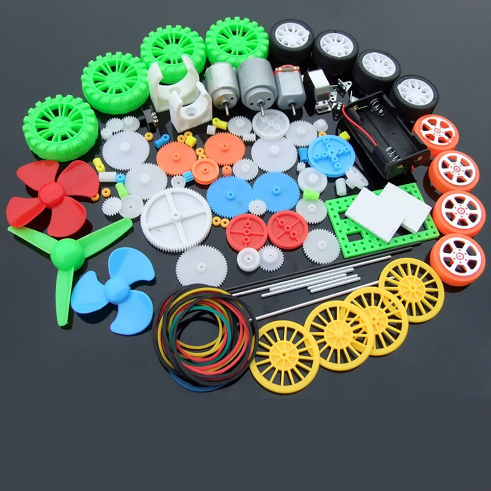 112pcs DC Motor Kit Electric M - Science Project Kit review and price
