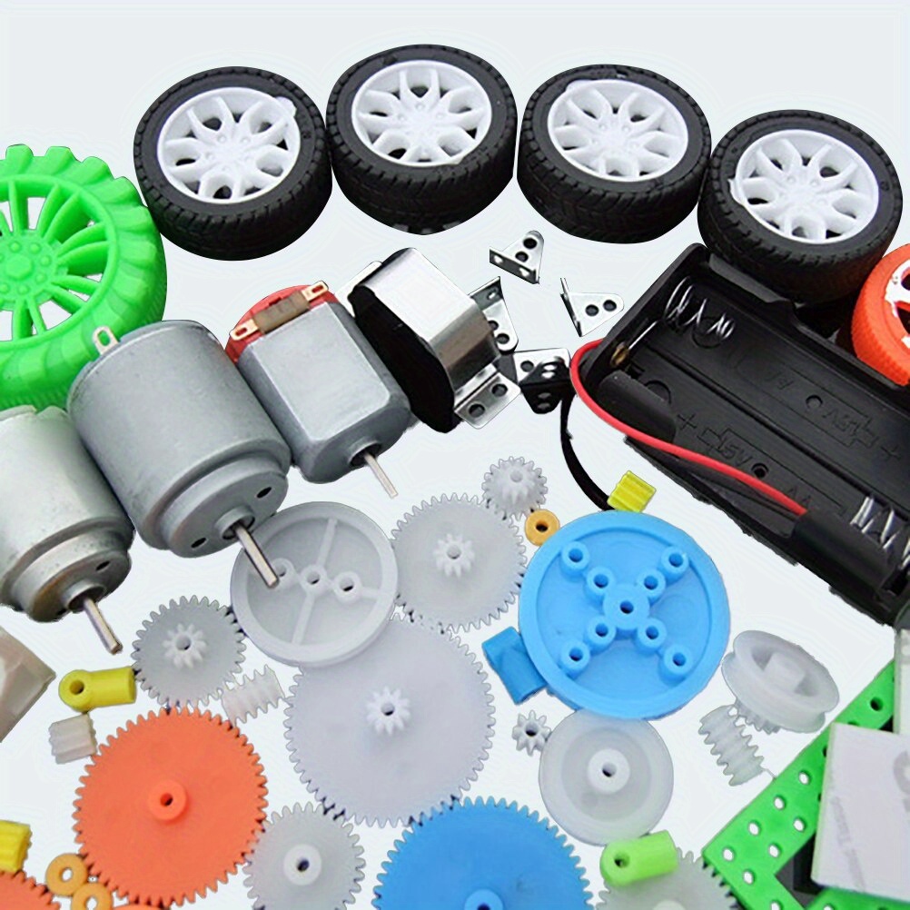 112pcs DC Motor Kit Electric M - Science Project Kit review and price