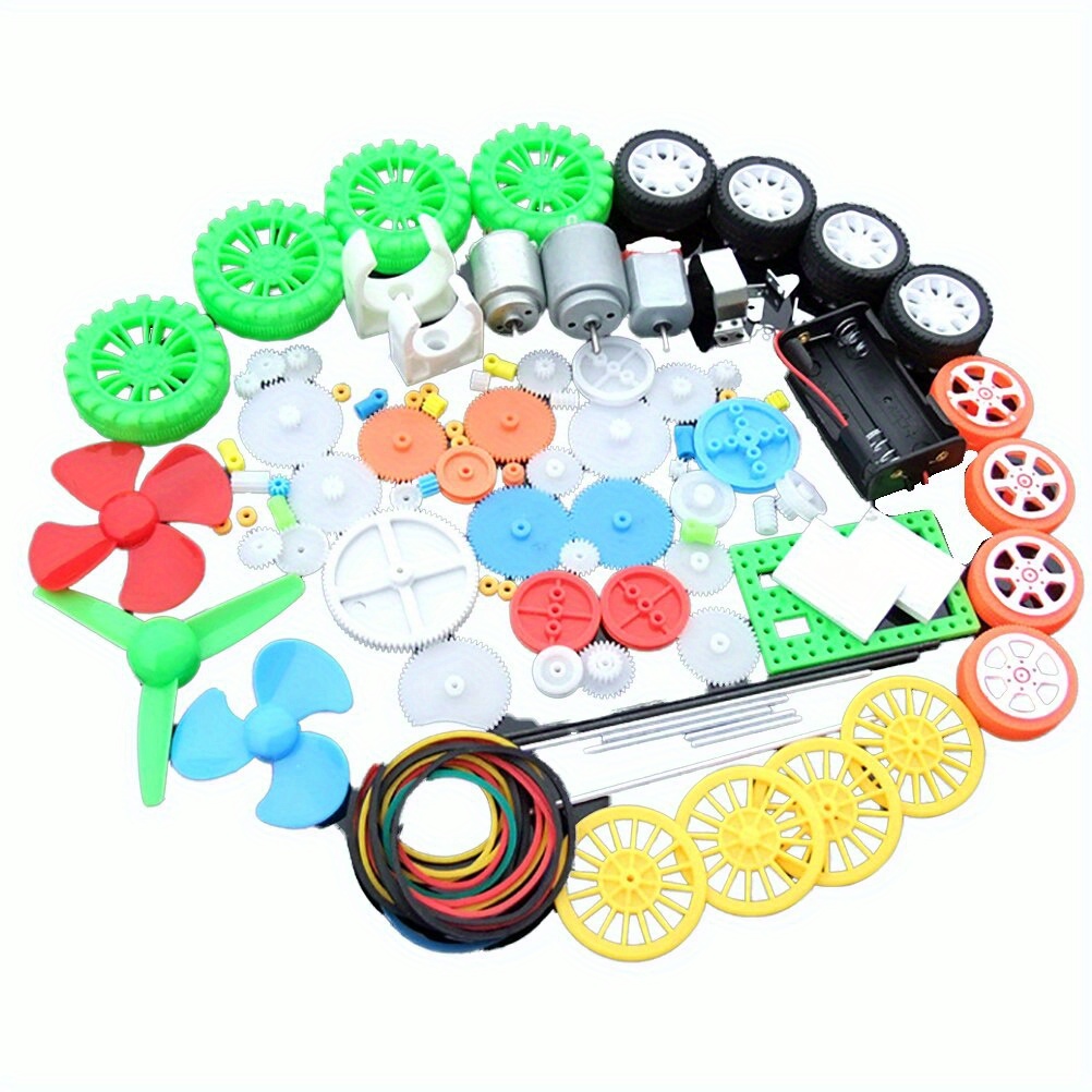 112pcs DC Motor Kit Electric M - Science Project Kit review and price