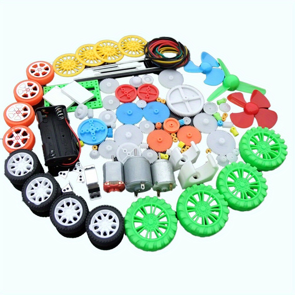 112pcs DC Motor Kit Electric M - Science Project Kit review and price