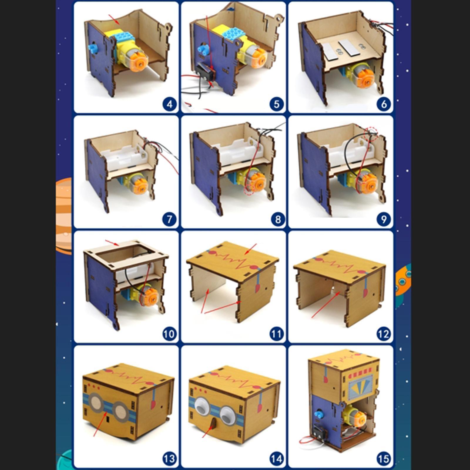 Wood Science Project Model Set - Science Project Robot review and price